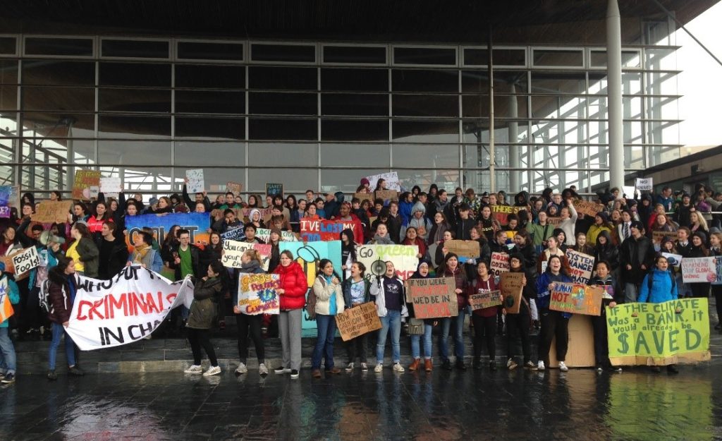 Cardiff youth climate strike